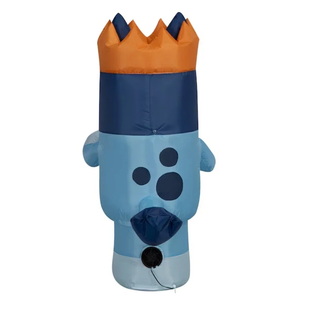 Gemmy Bluey 3.5ft Airblown Lighted Christmas Inflatable Holiday Indoor/Out Decor
